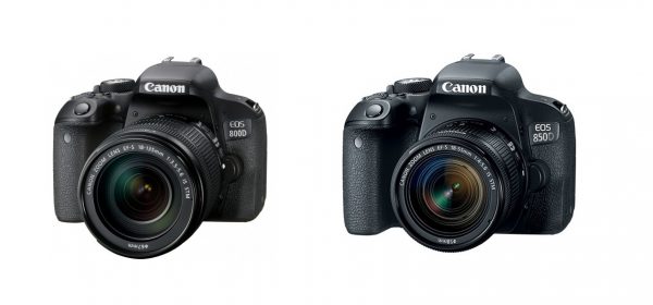  مقایسه دوربین 800D و 850D کانن