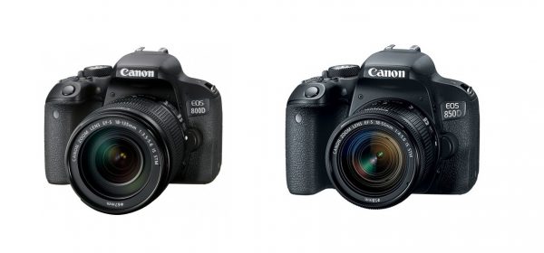 مقایسه دوربین 800D و 850D کانن