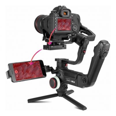 مقایسه ی استابلایزر Zhiyun Crane 3 و DJI Ronin S