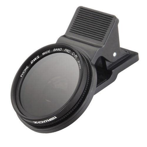 فیلتر پلاریزه موبایل Zomei CPL 37mm 4 فیلتر zomei cpl