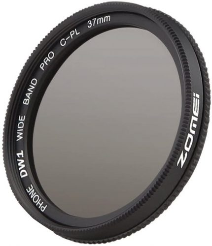 فیلتر پلاریزه موبایل Zomei CPL 37mm 1 فیلتر پلاریزه موبایل